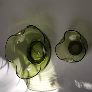 mcm avacado chip and dip bowl